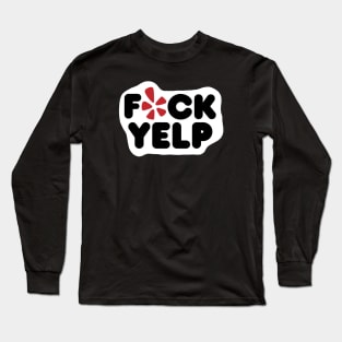 F Yelp Long Sleeve T-Shirt